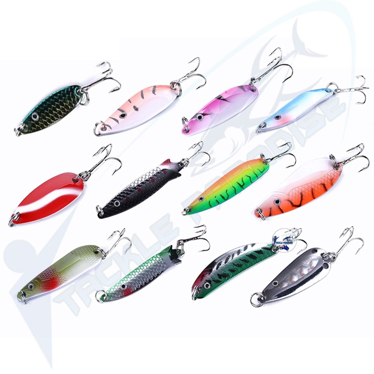 Bulk Trout Metal Spoons Spinners Bassify Bass Baits