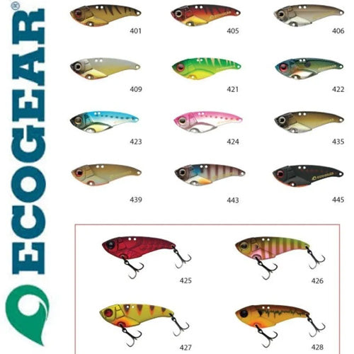 Ecogear VX45 Bream Blade 45mm Metal Vibe Fishing Lure
