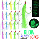 LUMO GLOW Snapper Snatchers Flasher Rigs Circle Hooks Flashers 3/0 4/0 5/0 6/0