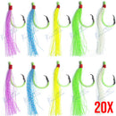 LUMO GLOW Snapper Snatchers Flasher Rigs Circle Hooks Flashers 3/0 4/0 5/0 6/0