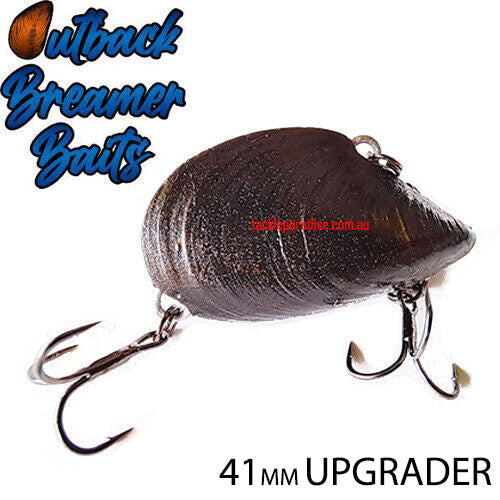 bream fishing hard body lures Outback Breamer Baits Upgrader Mussel Vibe The Muss Hard Body