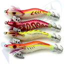 #2 Finesse Egi Squid Jigs Jags Fishing Lures Calamari Glow Tails