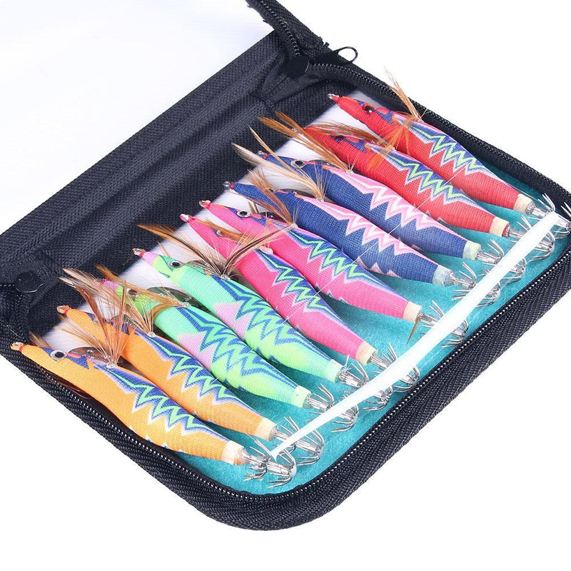 Glow Rattle Squid Jigs