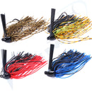 3/8oz Weedless Bass Football Swim Jigs 8 PACK