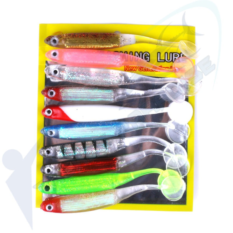Soft Plastic Paddle Tail Lures