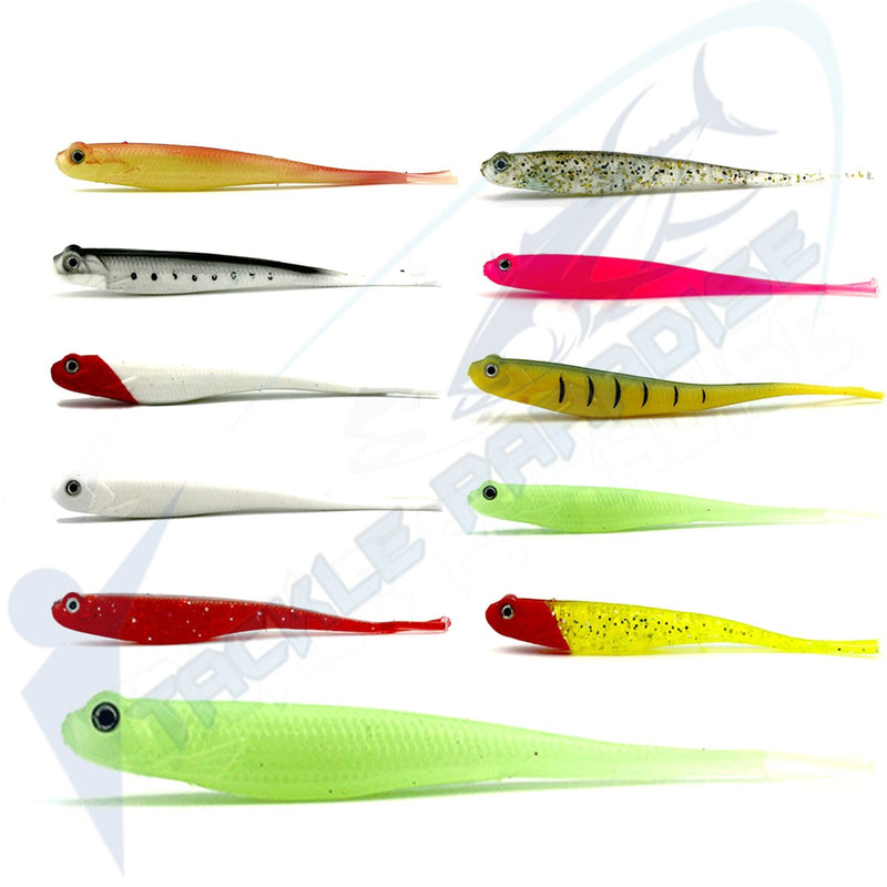 10x Snapper Soft Plastics 5 Fishing Lures