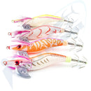 #2 Finesse Egi Squid Jigs Jags Fishing Lures Calamari Glow Tails