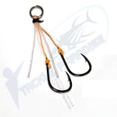 Clear Kegga Stinger Assist Fishing Hooks for Bream Whiting Bass