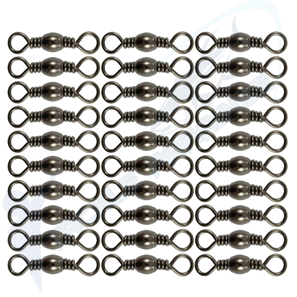 BULK Barrel Swivels Size #1 #2 #4 #6 #8 #10 #12 Swivel Fishing Tackle