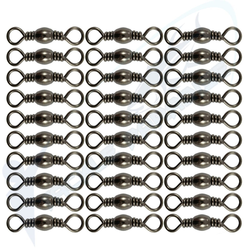 BULK Barrel Swivels Size #1 #2 #4 #6 #8 #10 #12  Swivel Fishing Tackle