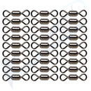 BULK Rolling Crane Swivels Size #1 #2 #4 #6 #8 #10 #12  Swivel Fishing Tackle