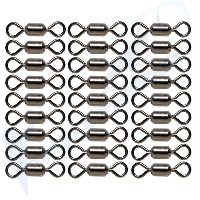 BULK Rolling Crane Swivels Size #1 #2 #4 #6 #8 #10 #12  Swivel Fishing Tackle