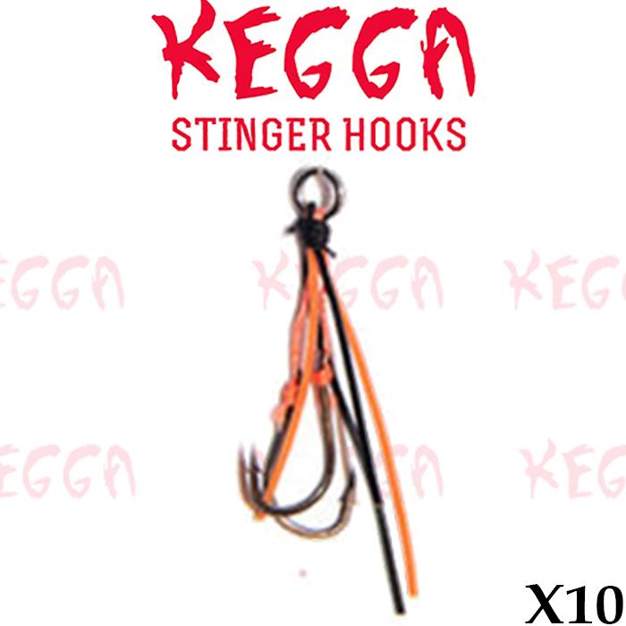 Duel Kegga Stinger Assist Fishing Hooks for Bream