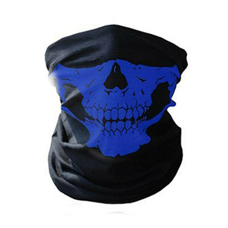 Red Skull Face Shield