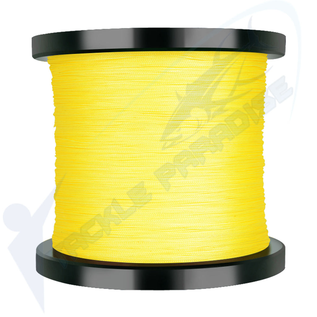 300m Yellow Coloured Spectra Braid Fishing Line 6lb 10lb 20lb 30lb 40lb  50lb 60lb 80lb 100lb