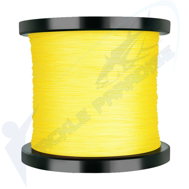 Yellow shop fishing line