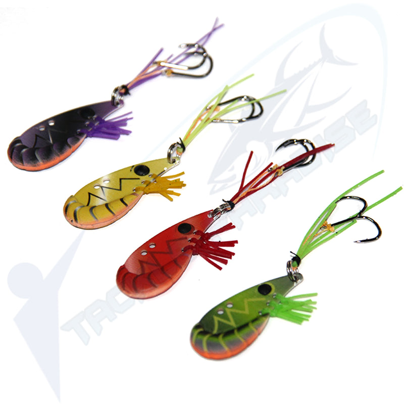 blade fishing lures australia Tasmanian Devil 3.8g Trout Lure Trellys Fish Sense Binsky Blade Baits Binsky Vibrating Blade Bait Gold
