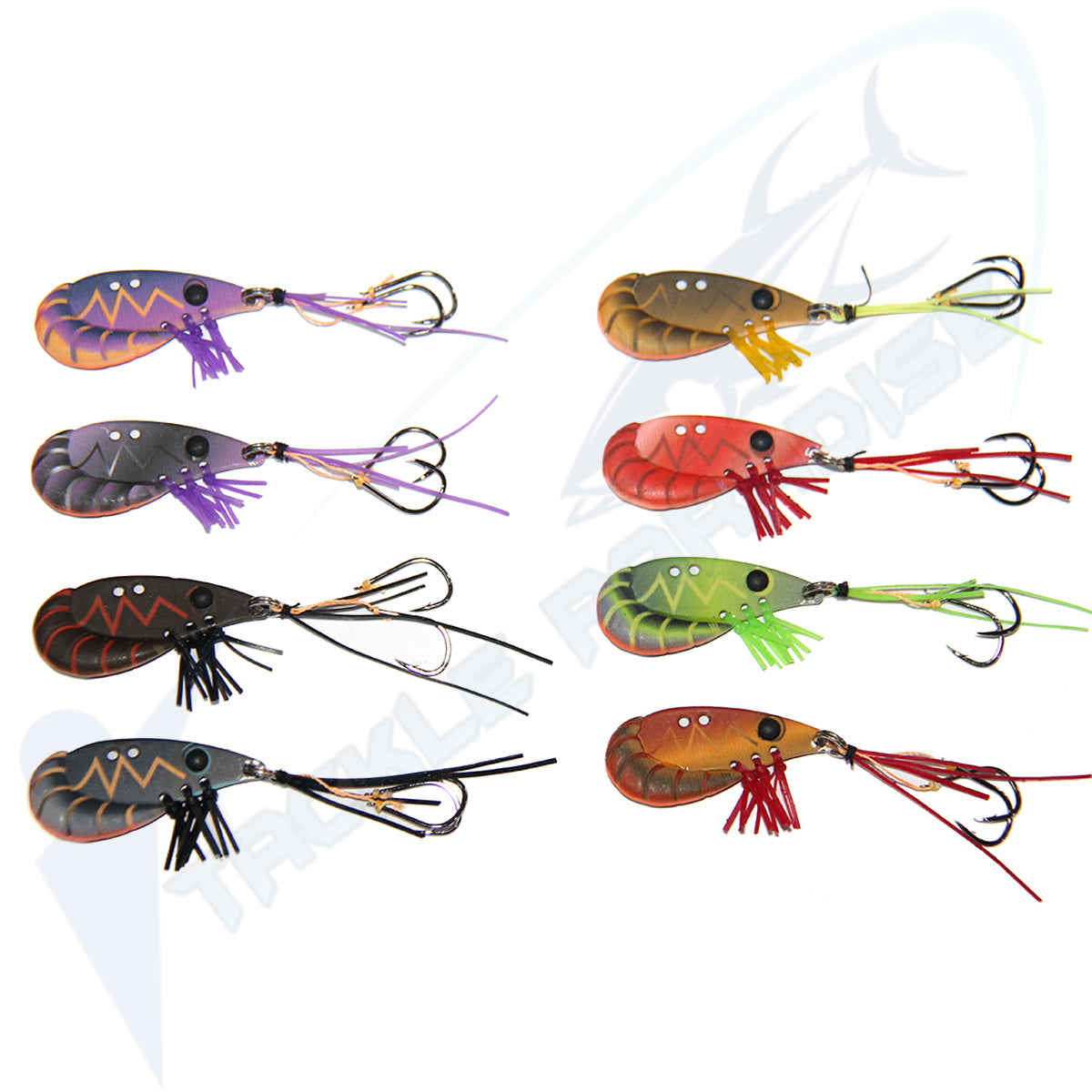 ZX 38mm Prawn Blades Bream Eco Blades Metal Vibes Vib ZX40 Gear