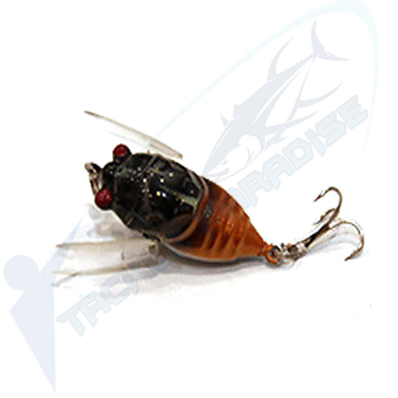 40mm Winged Cicada Topwater Crawler Fishing Lure