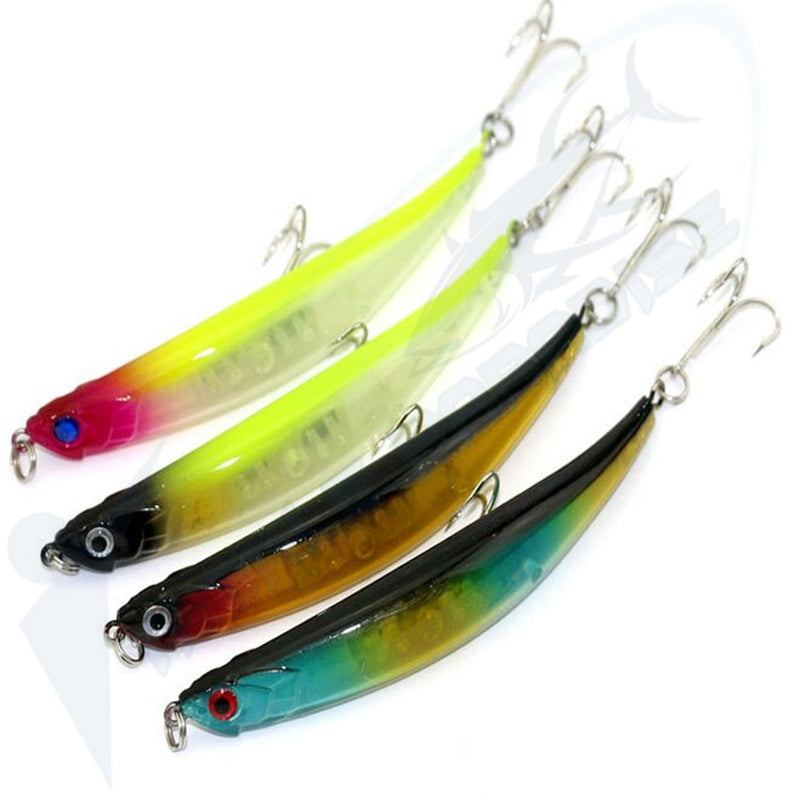 115mm Bent Minnows Topwater Fishing Lures Bass