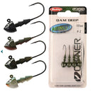 RARE! Berkley Nitro Dam Deep Jig Head 1/8oz Camo #1 #2 Bass