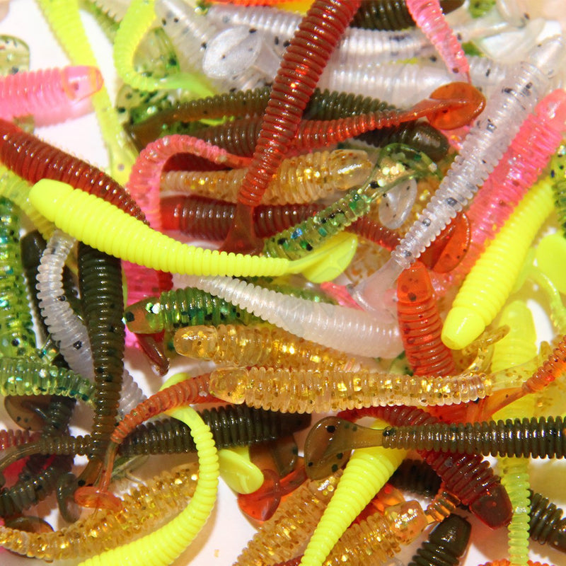 Bulk 2.5" Soft Plastic Grubs