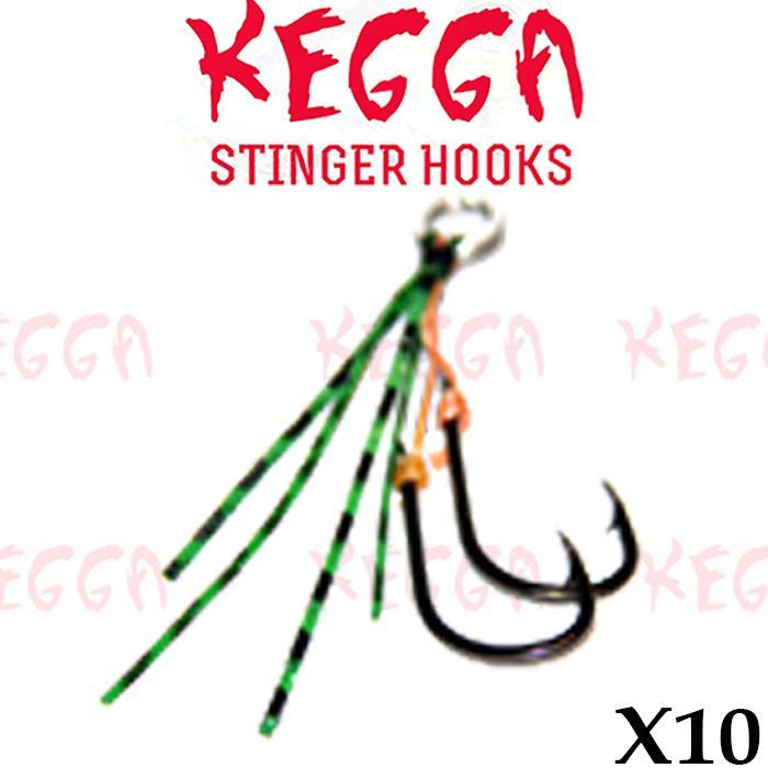 Camo Kegga Stinger Hooks