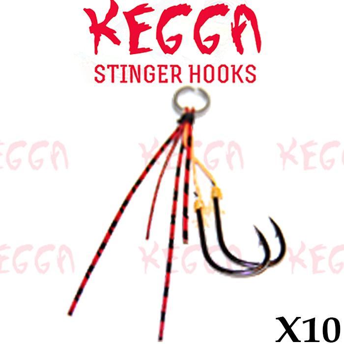 Camo Kegga Stinger Hooks