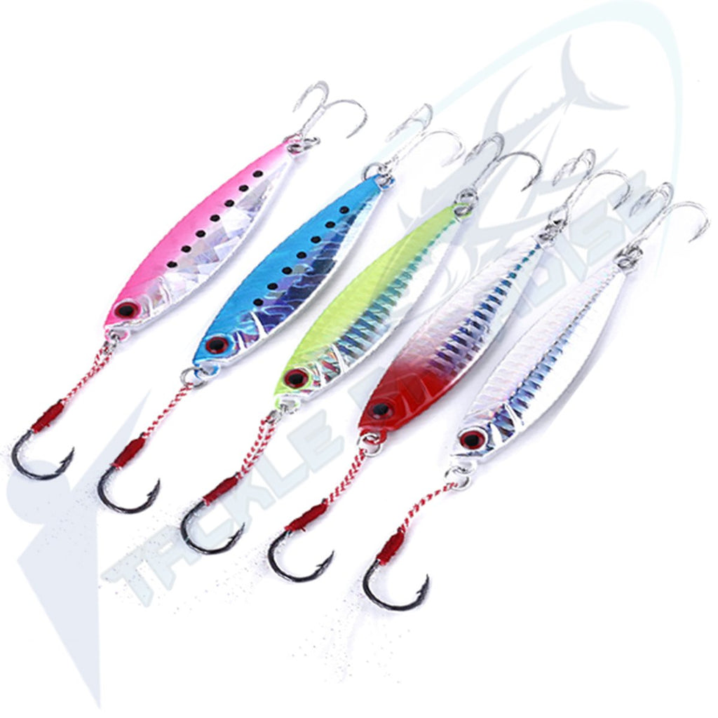 80g Micro Jig Metal Slice Pelagic Fishing