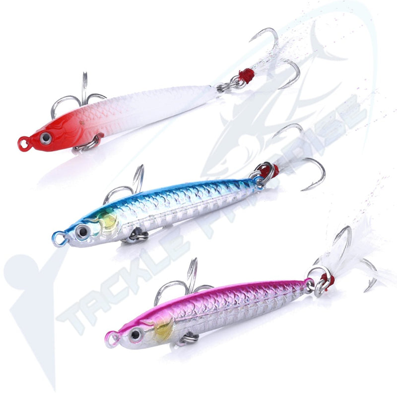 30g Salmon Metal Slice Jigs Micro Jig Metals